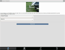 Tablet Screenshot of customcruiserchrome.com